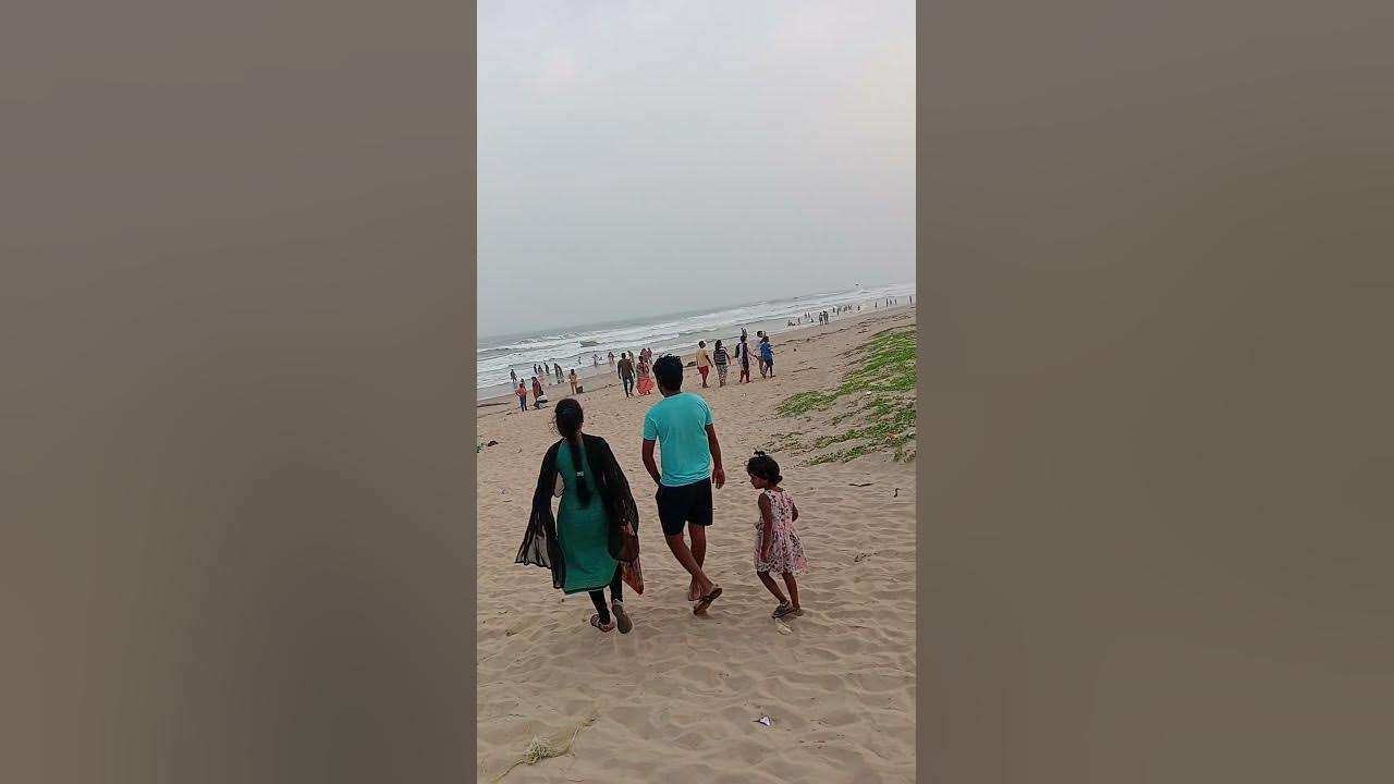 vizag in thikkavanipalem beach - YouTube