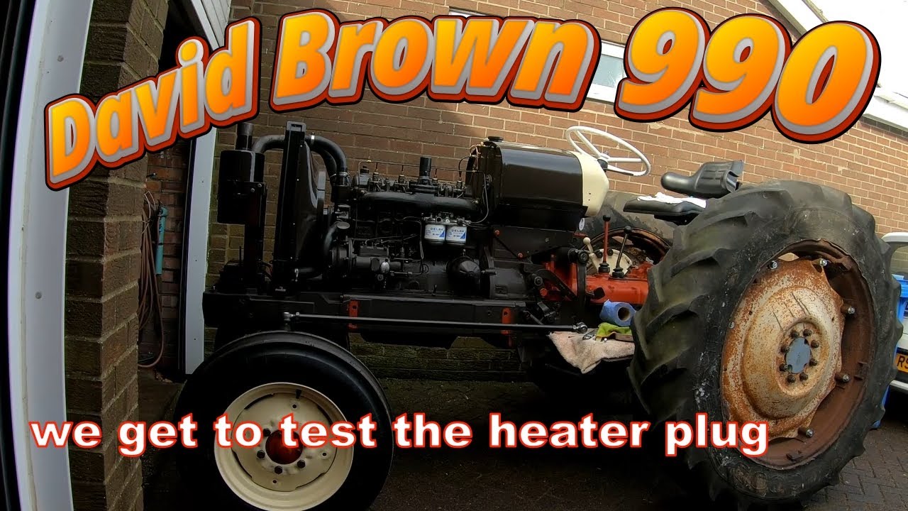 David Brown 990 manifold heater 