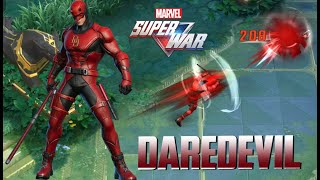 New hero daredevil gameplay - marvel super war