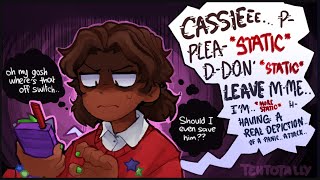 Cassie is ANNOYED at SAVING GREGORY (FNAF: Security Breach Comic Dub)