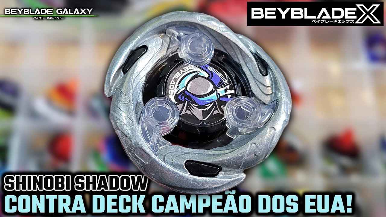 SHINOBI SHADOW 7-70W vs. the US National Champion Deck! [Beyblade