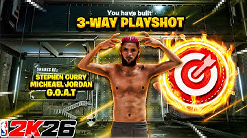BEST 3-WAY POINT GUARD BUILD in NBA 2K26! CONTACT DUNKS + LIMITLESS RANGE! best build 2k26
