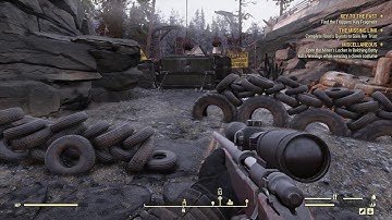 Fallout 76: KEY TO THE PAST -  Note at the Trappers