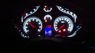 Corsa OPC Custom led change(white/red) Shiftlight by Delectronics.gr