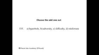 Vocabulary to develop quality writing skills (531-540)