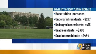 University of Iowa sees tuition increase