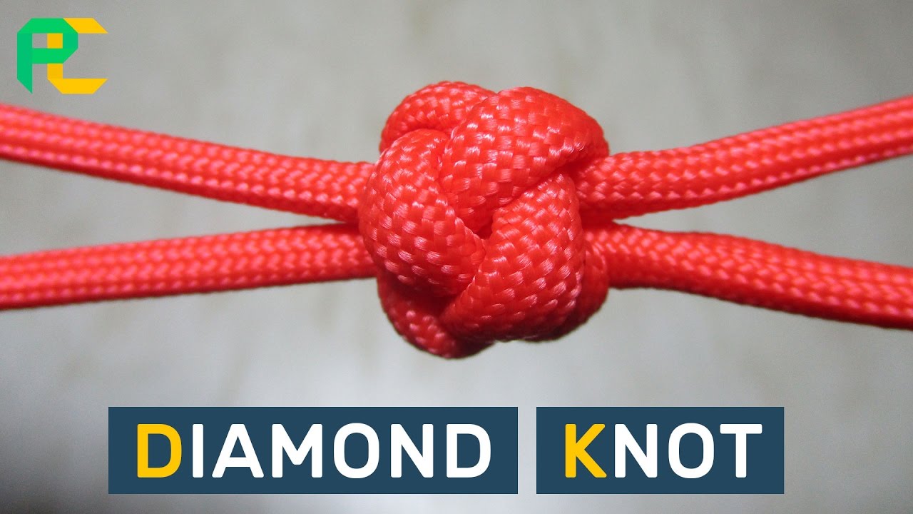 how to make the diamond knot how to make the diamond knot