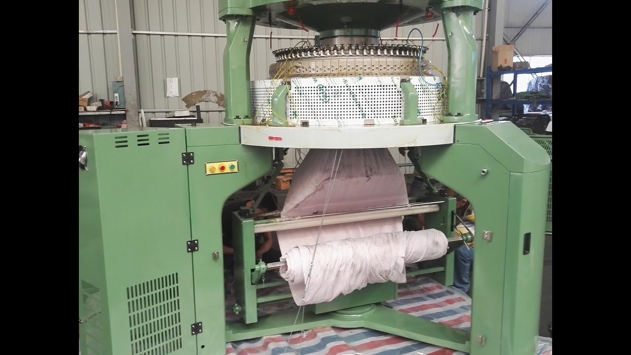 Transfer Rib Mesh Electronic Jacquard Circular Knitting Machines YouTube
