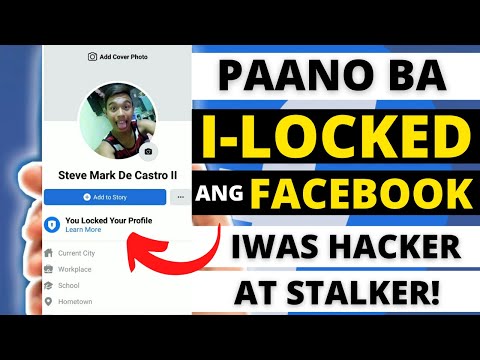 PAANO I-LOCKED ANG FACEBOOK PROFILE 2021? 100% LEGIT! HOW TO LOCK FACEBOOK PROFILE?