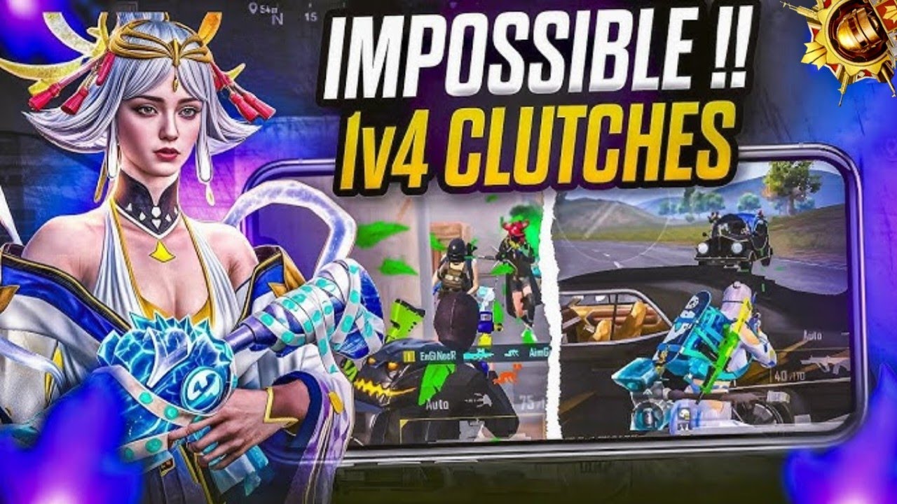 FASTEST 1VS4 CLUTCHES IN TOP 🔥 CONQUEROR LOBBY ! HIGH TIER CONQUEROR ...