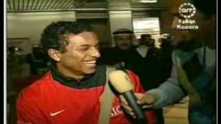 Nani and Ronaldo in Saudi Arabia