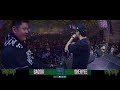Middle of video