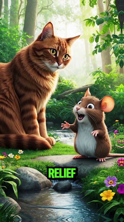 Cat and mouse friends #shorts