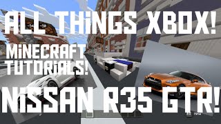 Minecraft Nissan R35 GTR Tutorial! | Minecraft Tutorials |