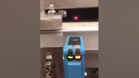 setting up a Sick Photo Eye rotated