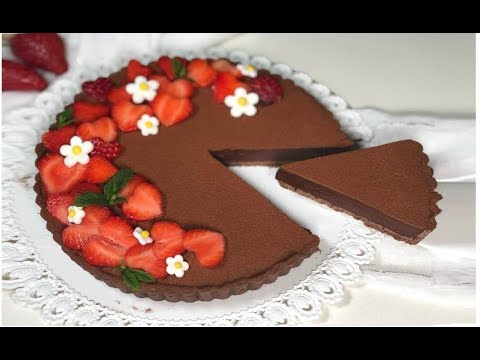 Video: Crostata Di Fragole Al Cioccolato
