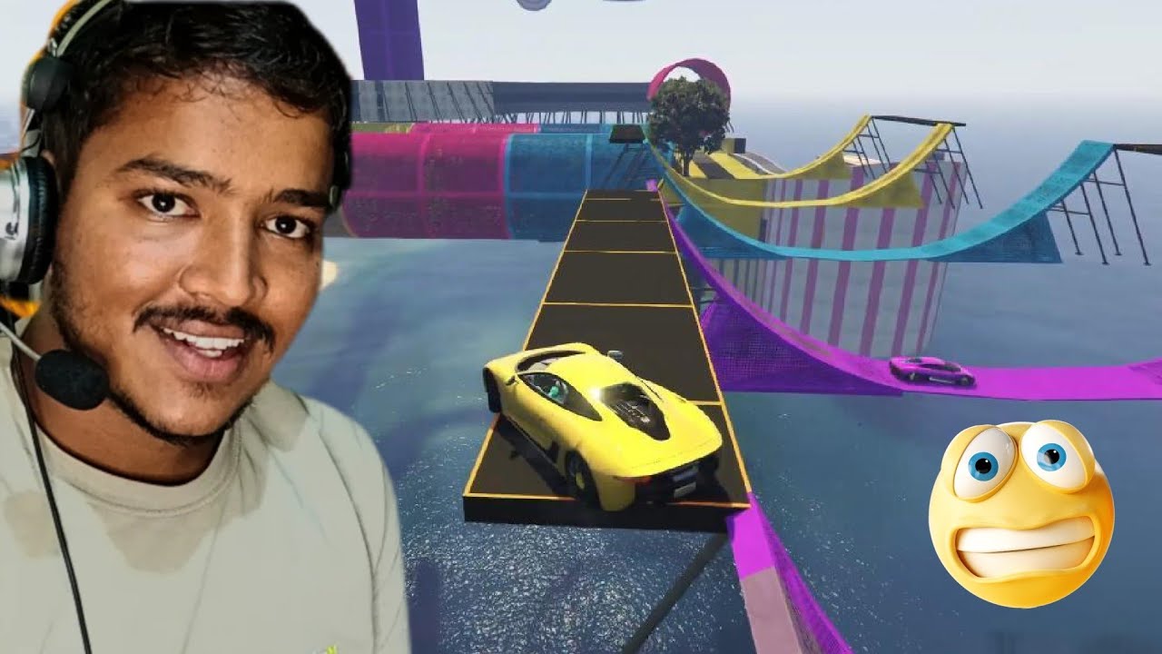 Impossible Car Stunt Challenge 😱 | Water Ramp Extreme Level Gameplay