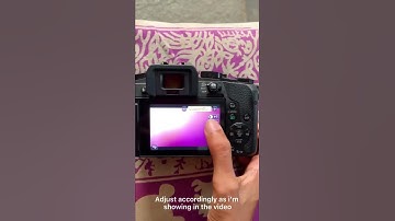 Best video settings for panasonic lumix G7 🔥🔥🔥 #panasonicg7 #videosettings #blurbackground