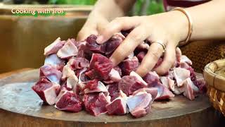 Gizzard Spicy Stir Fried With Lemongrass Stalk. Gizzard Cooking Cooking With Cooking.fried Gizzard