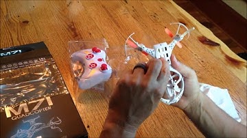 Skytech M71/Syma X51 Micro Spaceship Quadcopter/Tricopter Unboxing and Flight Review