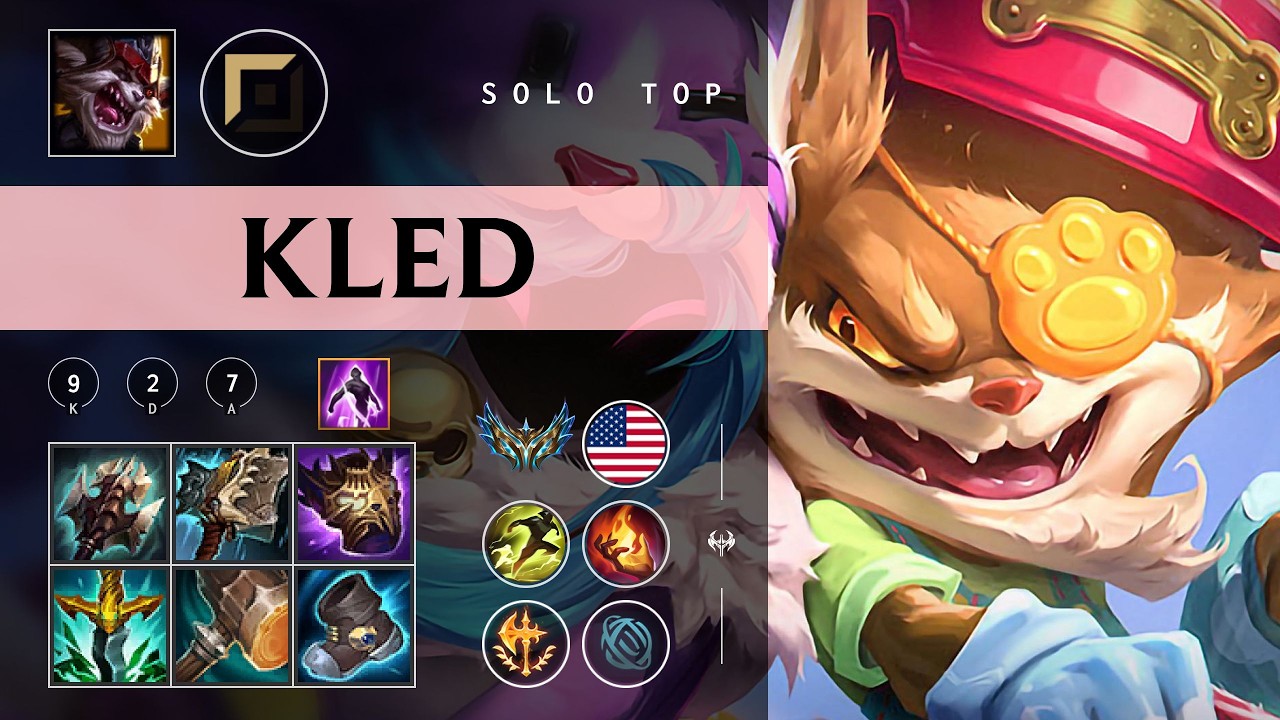 Kled Top vs Ambessa - NA Challenger Patch 26.02