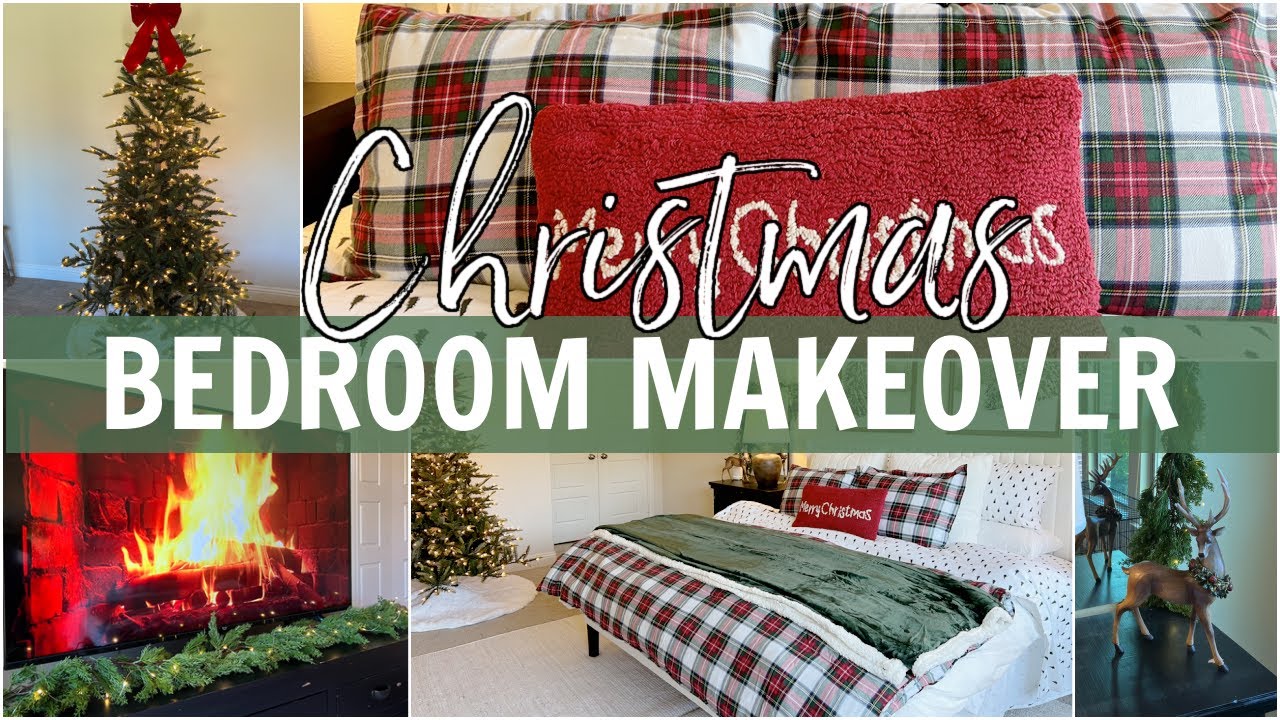 *2023* CHRISTMAS DECORATE WITH ME | BRAND NEW PLAID ROOM DECOR | AMAZON FINDS