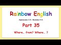 Rainbow English 2 класс. I am in... Я нахожусь в ...