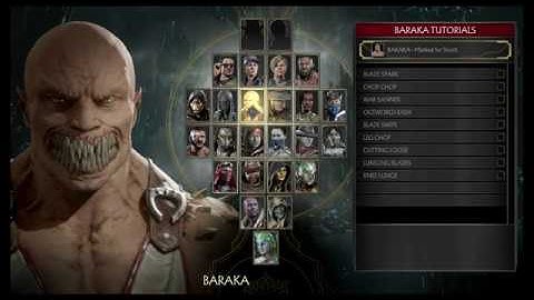 Mortal Kombat 11 on Nintendo Switch | Baraka Character Tutorial