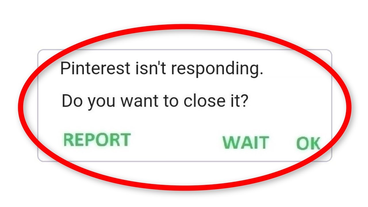 Fix Pinterest Isn't Responding Error Android || Fix Pinterest Not Open Problem Android