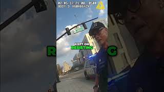 Intense Arrest: Suspect Resists, Throws Punches and Kicks #shorts