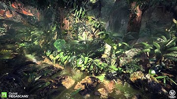 Unreal Engine 4 - Quixel Megascans - !! PHOTOREALISTIC CRAZY GRAPHICS !! - MRGV
