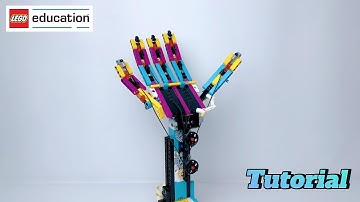 【Tutorial】How to build Lego Robotic Hand with Spike Prime