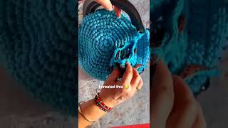 small crochet tote for your tiny essentials ✨️