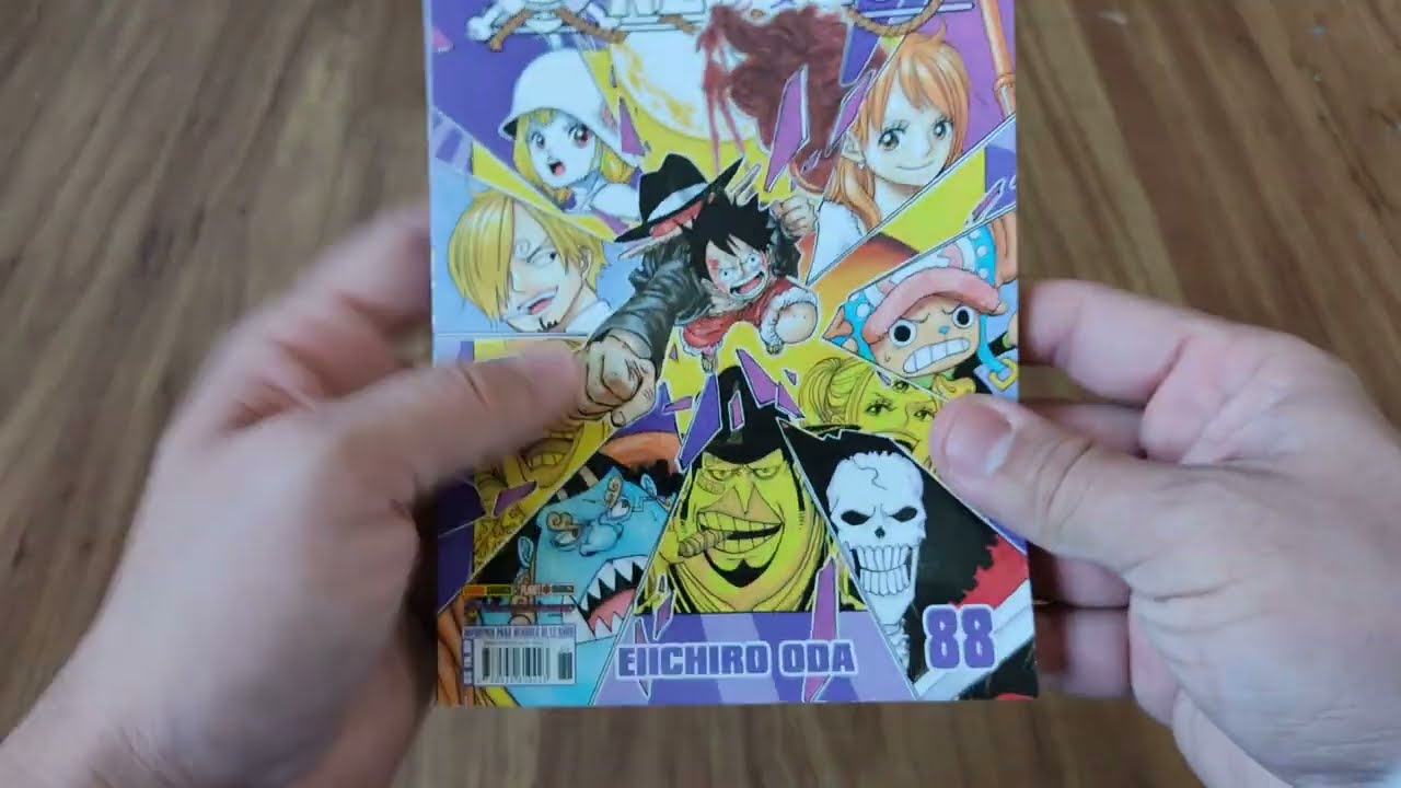 MANGÁ ONE PIECE VOLUME 88 - REVIEW - YouTube