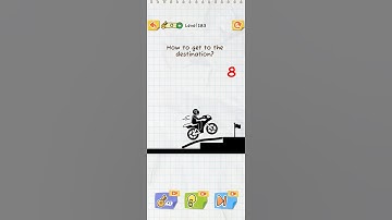 Get the destination 😲😁draw 2 save level 183 #shorts #youtubeshorts #shortvideo #gaming  #games