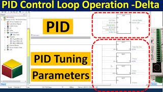 Delta PLC PID Control Loop Programming Training What is PID and how does it work | DVP14SS2 ISPSoft