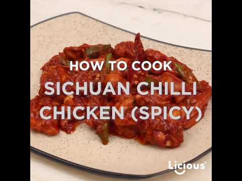 How to cook Licious Sichuan Chilli Chicken (Strips)