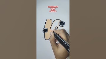 How to draw ALPHABET LORE letter baby n #shorts#shortsfeed#shortsvideo#alphabetlore#like#subscribe