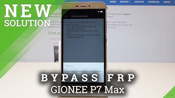 How to Skip Google Protection in GIONEE P7 Max - Unlock FRP / Bypass Google Verification
