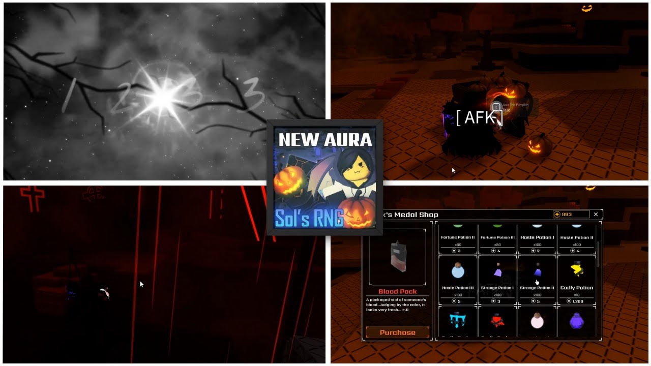 Sols Rng Equip Sols RNG | Roblox | All New Items and Biomes Showcase | Full ...