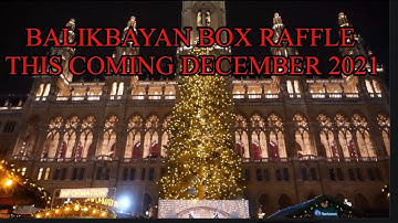 BALIKBAYAN BOX/ PACKAGE JOIN LIVE RAFFLE THIS COMING DECEMBER