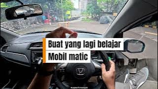 Basic stages of learning to drive an automatic car on the highway