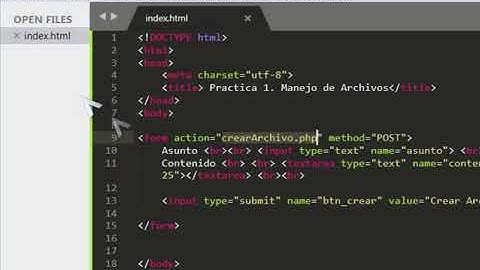 Crear archivo .txt, aperturar, escribir y cerrar archivo en PHP