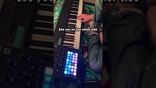 #livehighlights last synth jam on the island #dawless #synth #writingmusic