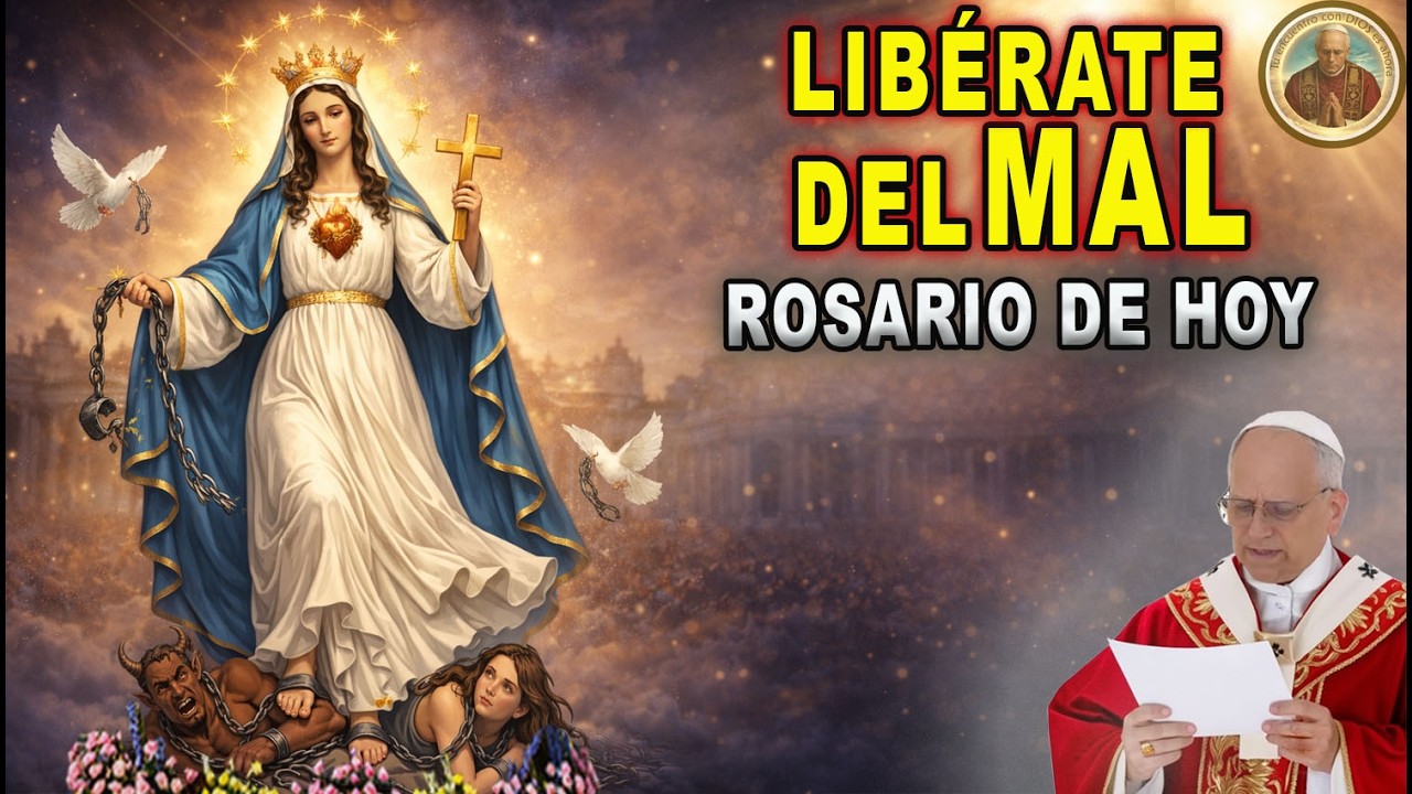 Reza Hoy El Rosario de Liberación a la Virgen María | Rompe cadenas y Expulsa el Mal