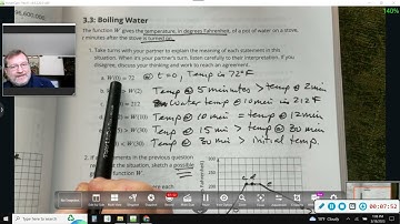 Unit #4, Lesson 3, Interpreting & Using Function Notation