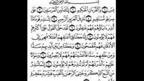 تلاوة  بداية سورة يس لسامي محمد الخميس إمام جامع الفاروق بالخرج