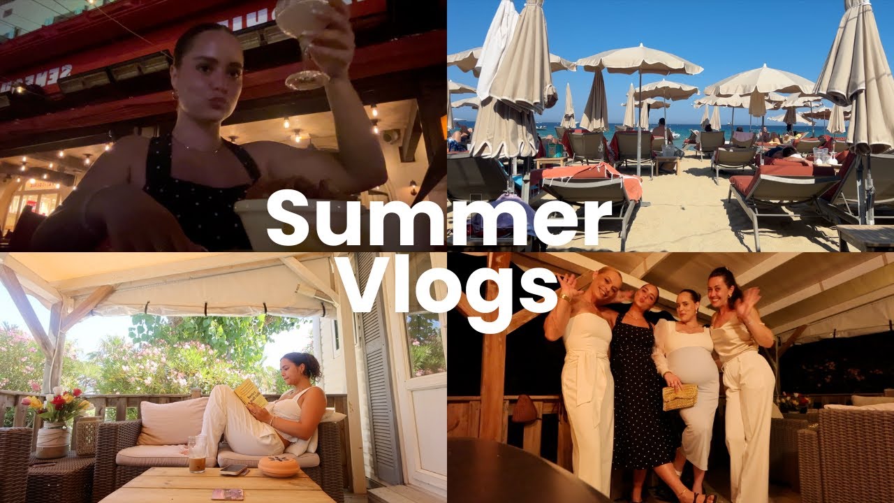 Weekend vlog | Beach, going out in Saint Tropez, family time | Summer Vlogs