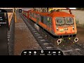 🔥 Dangerous Wap5 Amrit Bharat Locomotive Leads Intercity express+Howrah Local Skipping 90° 