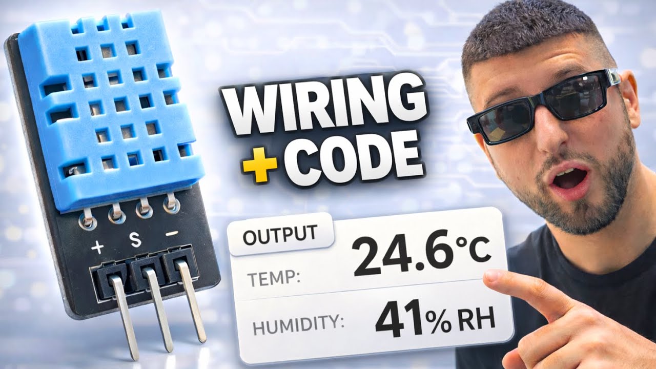 HOW TO READ TEMPERATURE AND HUMIDITY WITH ARDUINO [DHT11/DHT22]
